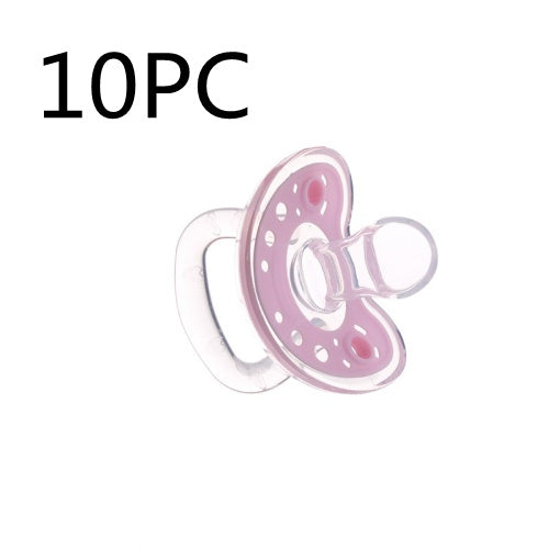 Silica Gel Pacifier Two-Color Liquid Silicone Sleep Comfort Baby Pacifier