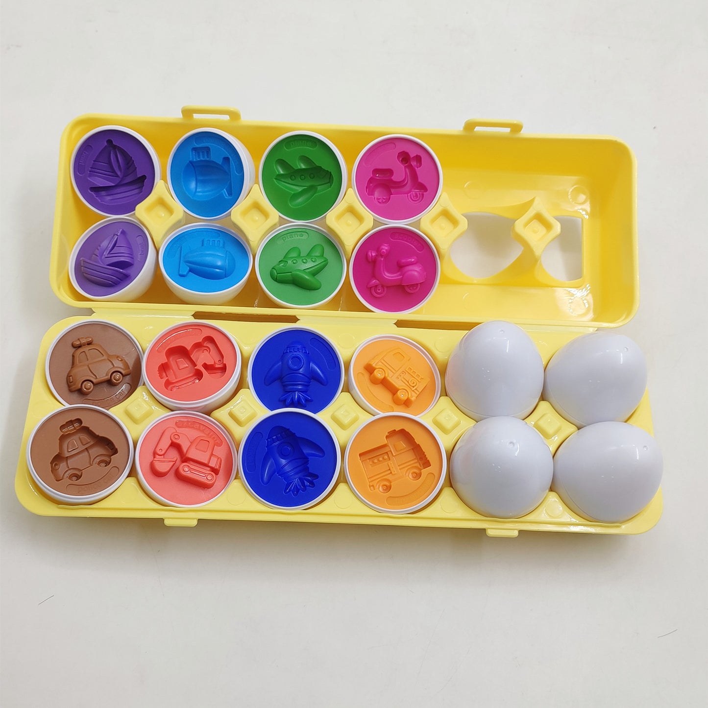 Egg Toy Games Shape Matching Montessori Eggs