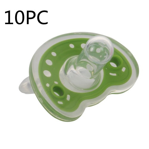 Silica Gel Pacifier Two-Color Liquid Silicone Sleep Comfort Baby Pacifier