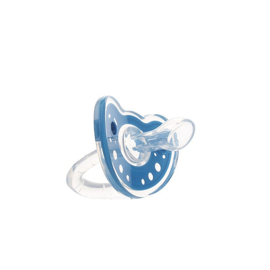 Silica Gel Pacifier Two-Color Liquid Silicone Sleep Comfort Baby Pacifier