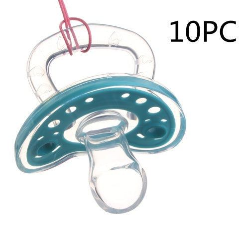 Silica Gel Pacifier Two-Color Liquid Silicone Sleep Comfort Baby Pacifier