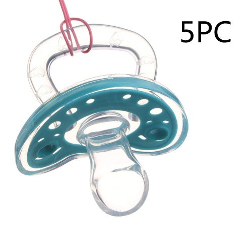 Silica Gel Pacifier Two-Color Liquid Silicone Sleep Comfort Baby Pacifier